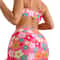 Floral Three Piece Push Up Swimsuit Set 3