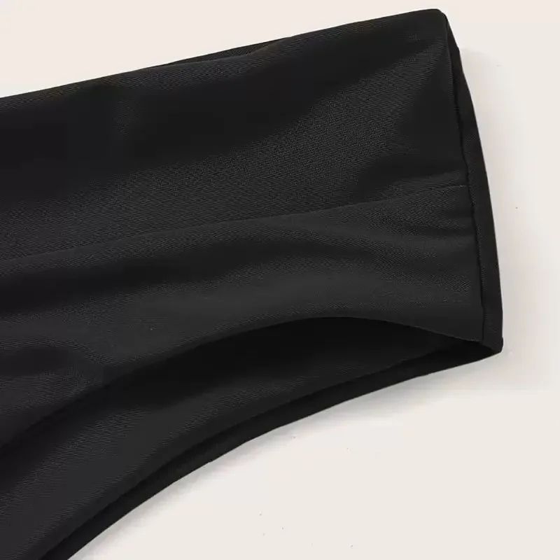 High Waisted V Cut Brazilian Bikini Set 5