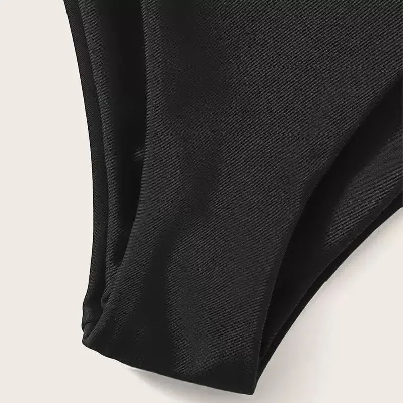 High Waisted V Cut Brazilian Bikini Set 7