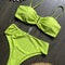 Push Up Bandeau Brazilian Bikini Set 11