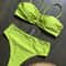 Push Up Bandeau Brazilian Bikini Set 12