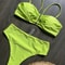 Push Up Bandeau Brazilian Bikini Set 12