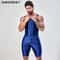 AMORESY Satin Smooth Mens Sports Jumpsuit 4
