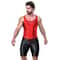 AMORESY Satin Smooth Mens Sports Jumpsuit 10