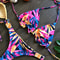 RUOTONGSEPT Feather Print Micro Bikini Set 2