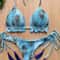 RUOTONGSEPT Feather Print Micro Bikini Set 3