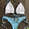 RUOTONGSEPT Feather Print Micro Bikini Set 4