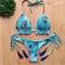 RUOTONGSEPT Feather Print Micro Bikini Set 7