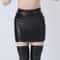 Elastic PU Mesh Splicing Mini Skirt 6