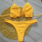 Brazilian Bandage Push Up Thong Bikini Set 3