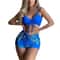 High Waisted Ruffle Tummy Control Bikini Set 5