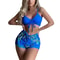 High Waisted Ruffle Tummy Control Bikini Set 5
