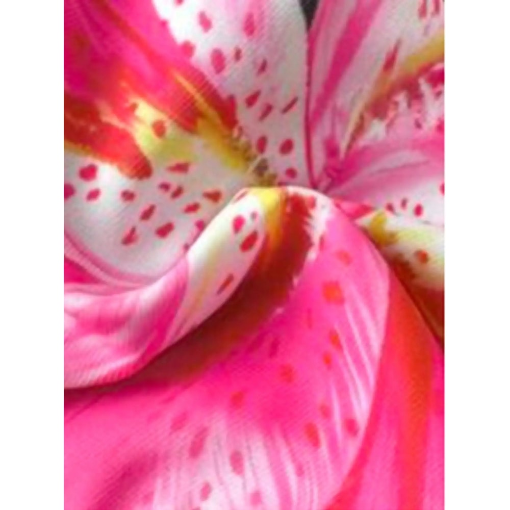 Leopard Print Lace Up Three Piece Bikini Set 6