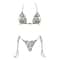 Luxury Pearl Halter Micro Brazilian Bikini Set 4