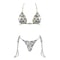 Luxury Pearl Halter Micro Brazilian Bikini Set 4