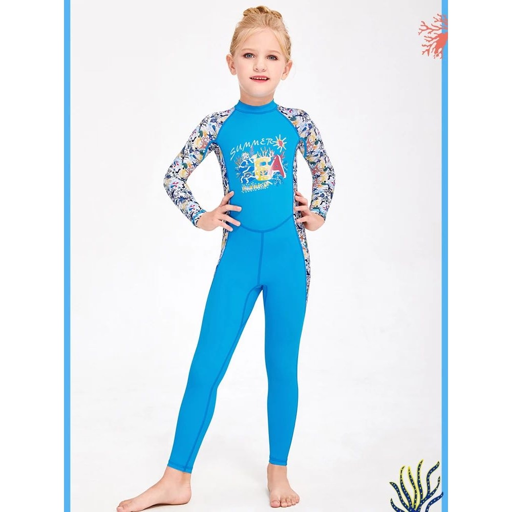 Girls Unicorn One Piece Swimsuit 10