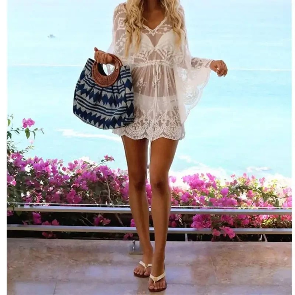Lace Beach Pareo Swim Cover Up 1
