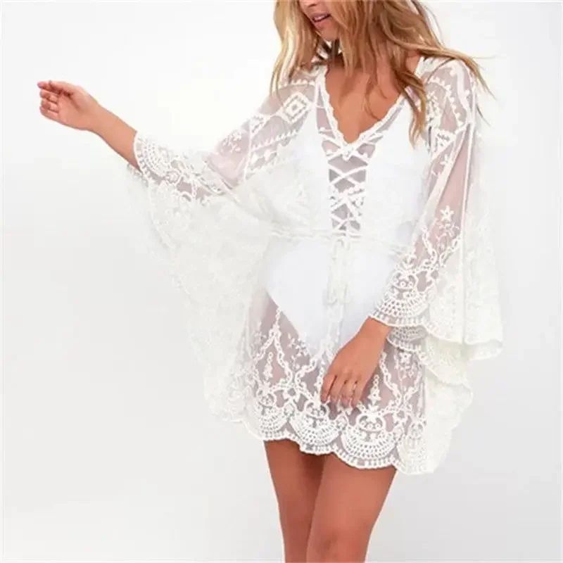 Lace Beach Pareo Swim Cover Up 2