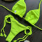 RUOTONGSEPT Push Up Brazilian Thong Bikini Set 1