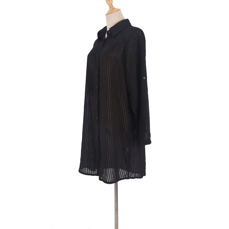 Elegant Belted Kimono Beach Cover Up 7