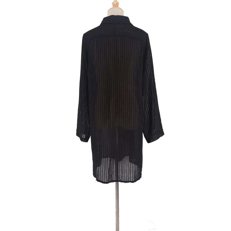 Elegant Belted Kimono Beach Cover Up 8