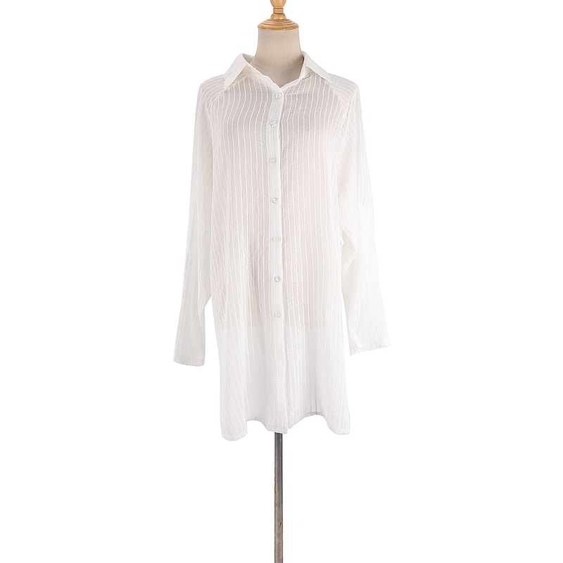 Elegant Belted Kimono Beach Cover Up 10