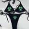 Y2K Millennium Print Thong Bikini Set 0