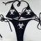 Y2K Millennium Print Thong Bikini Set 2