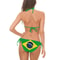 CLOOCL Brazil Flag 3D Print Bikini Set 3