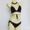 Crochet Shell Tassel Three Piece Bikini Set 3