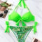 Sexy Push Up Thong Bikini Set For Women 14