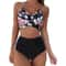 High Waisted Cross Front Bikini Set For Women 17