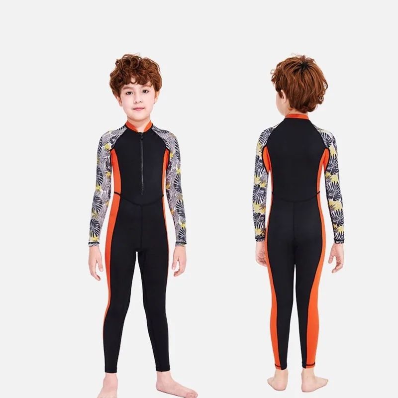 Boys One Piece Short Sleeve Swimwear Set 7