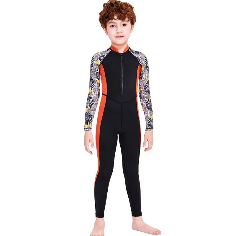 Boys One Piece Short Sleeve Swimwear Set 12