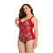 Plus Size Sexy One Piece Swimsuit For Women 7