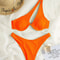 Luxury One Shoulder Push Up Bikini Set 7
