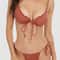 Striped Push Up Bandage Bikini Set 2