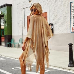 tassel beach cover up dress for women