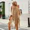 Tassel Beach Cover Up Dress For Women 0