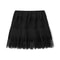 Lace Patchwork Ruffle Mini Beach Skirt 6