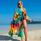 Boho Printed Long Kimono Beach Cover Up 14