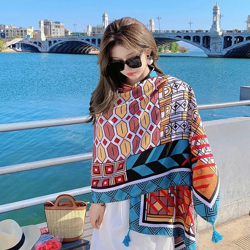 Large Beach Sarong Shawl Wrap Scarf 16