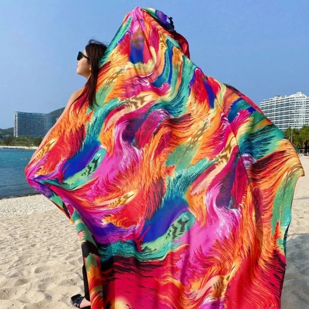 Large Beach Sarong Shawl Wrap Scarf 17