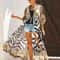 Leopard Print Chiffon Beach Kimono 0
