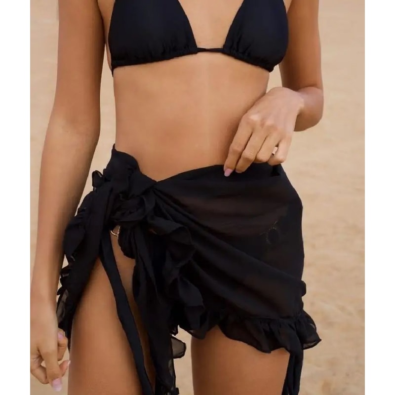 Chiffon Beach Sarong Wrap Skirt 3