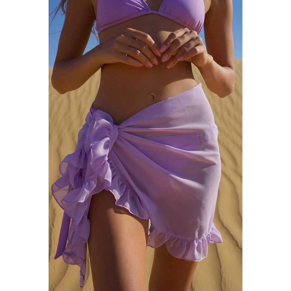 Chiffon Beach Sarong Wrap Skirt 5