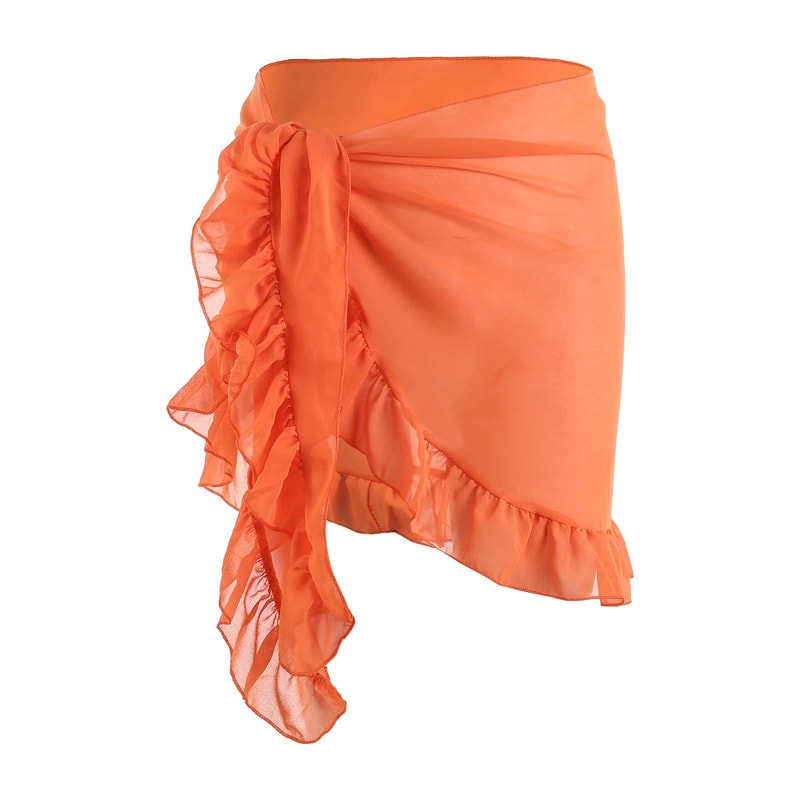 Chiffon Beach Sarong Wrap Skirt 14