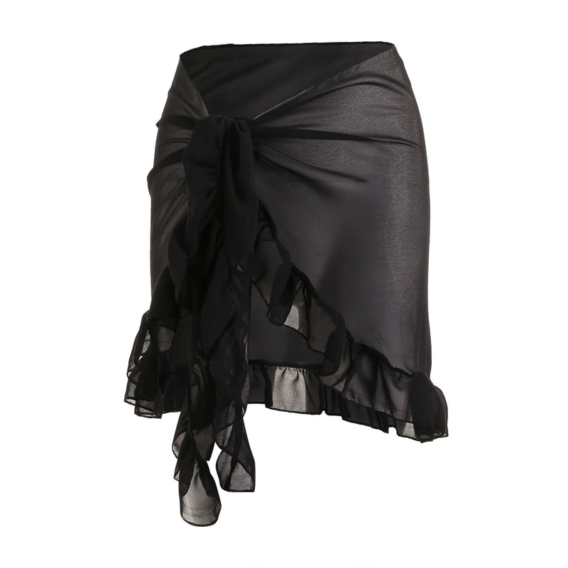 Chiffon Beach Sarong Wrap Skirt 6
