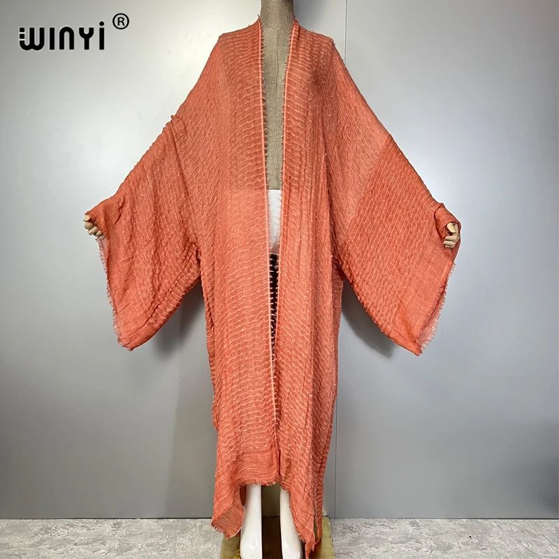 Luxury Maxi Beach Kimono Kaftan Cover Up 5