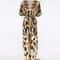 Tiger Print Long Kimono Beach Cover Up 3